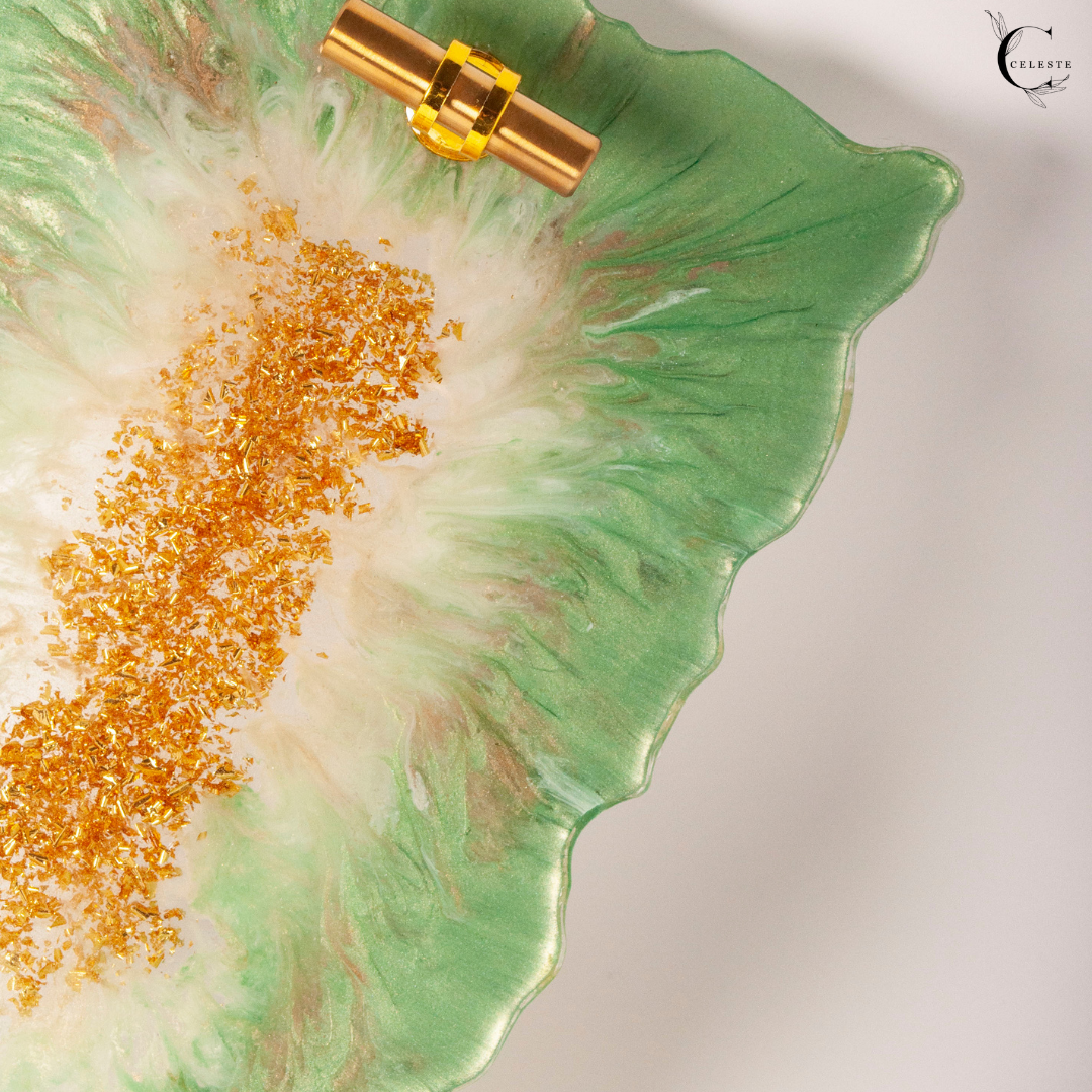 Golden Meadow Cosmetic Tray