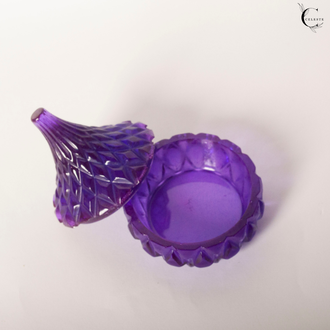 Prism Jewel Jar Set β Emerald & Amethyst Edition