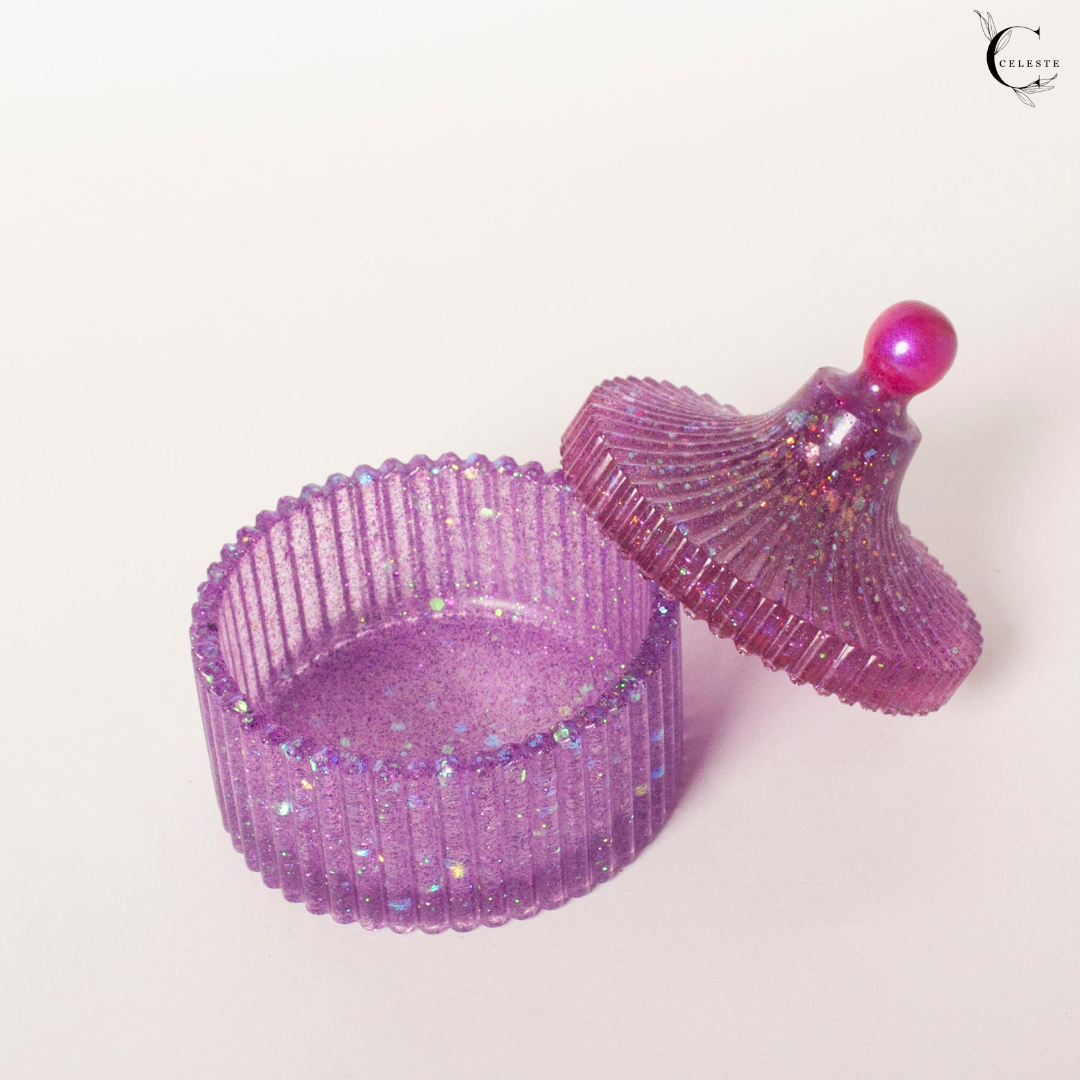 Amethyst Dream Jar – Violet Sparkle Edition