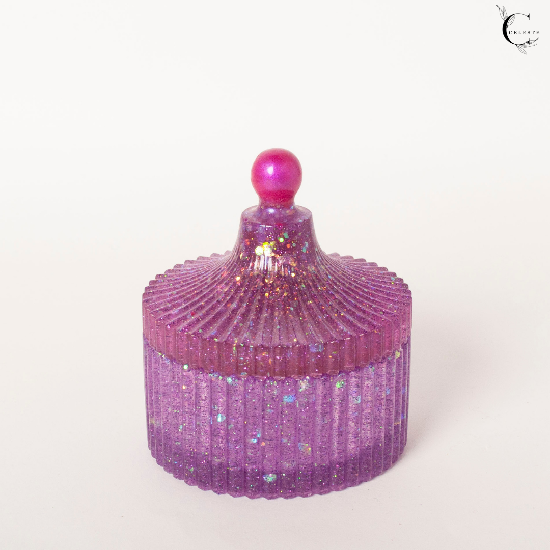 Amethyst Dream Jar – Violet Sparkle Edition