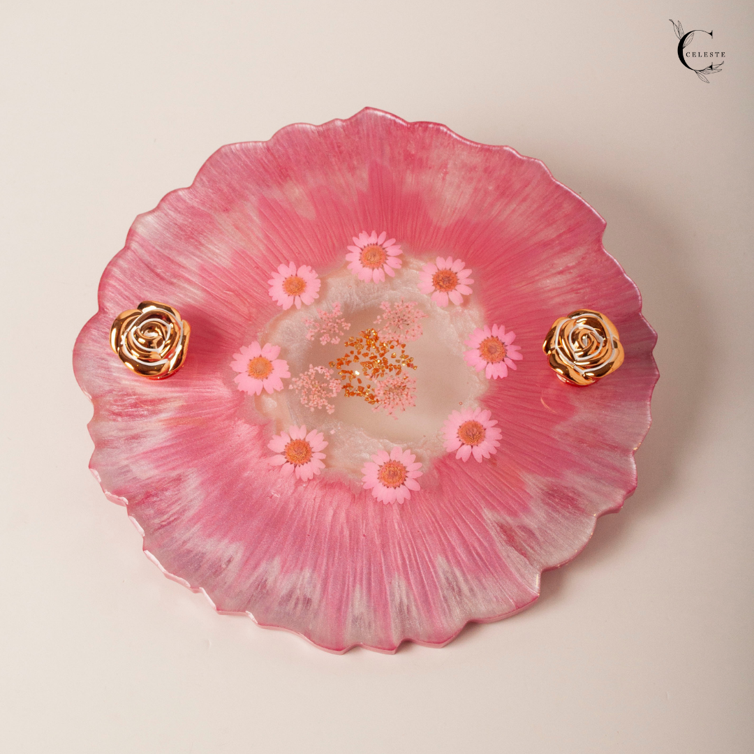 Blush Bloom Perfume Tray