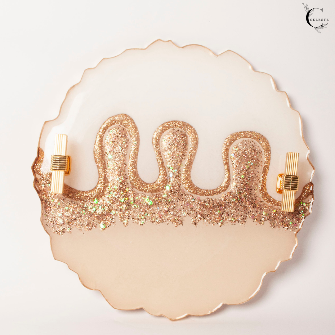 Golden Drizzle Glam Set