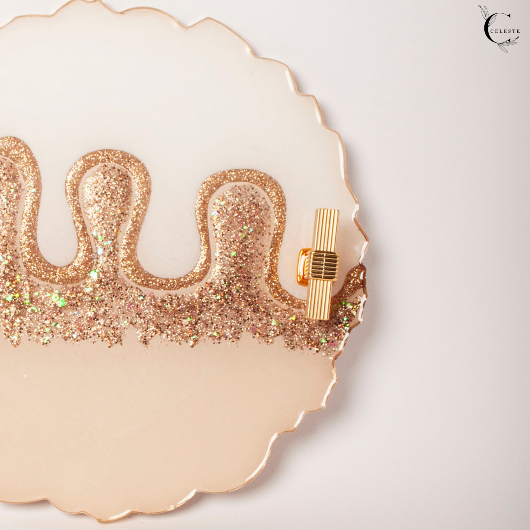 Golden Drizzle Glam Set