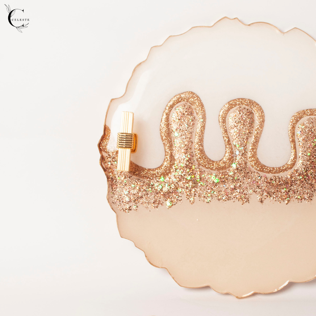 Golden Drizzle Glam Set