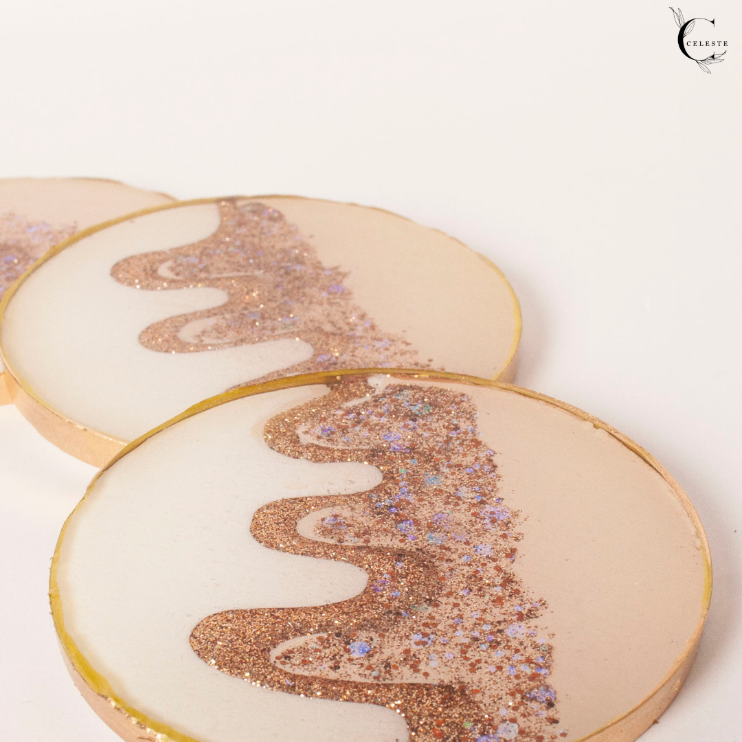 Golden Drizzle Glam Set