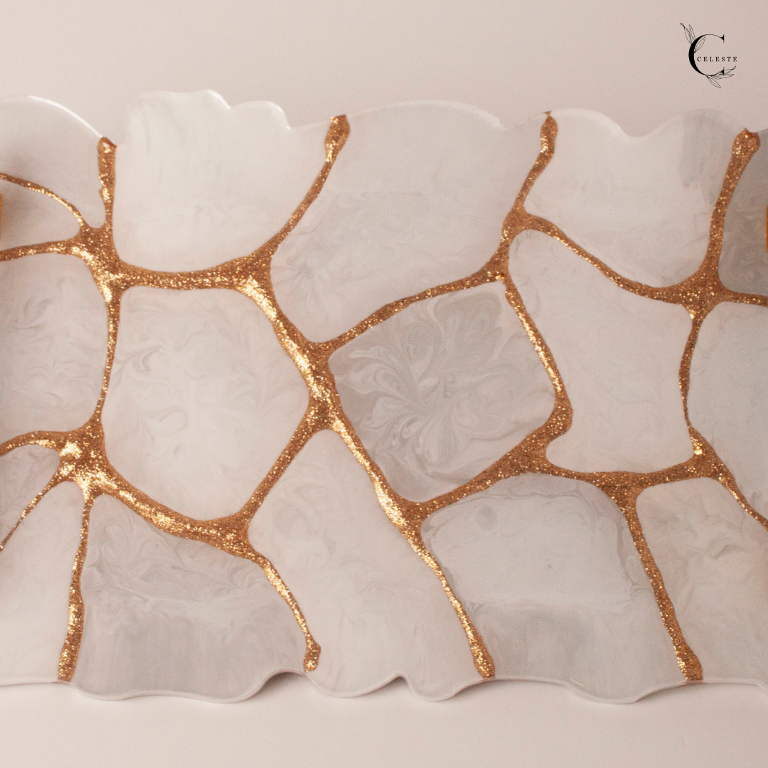 Celeste Signature – White Marble Elegance Set