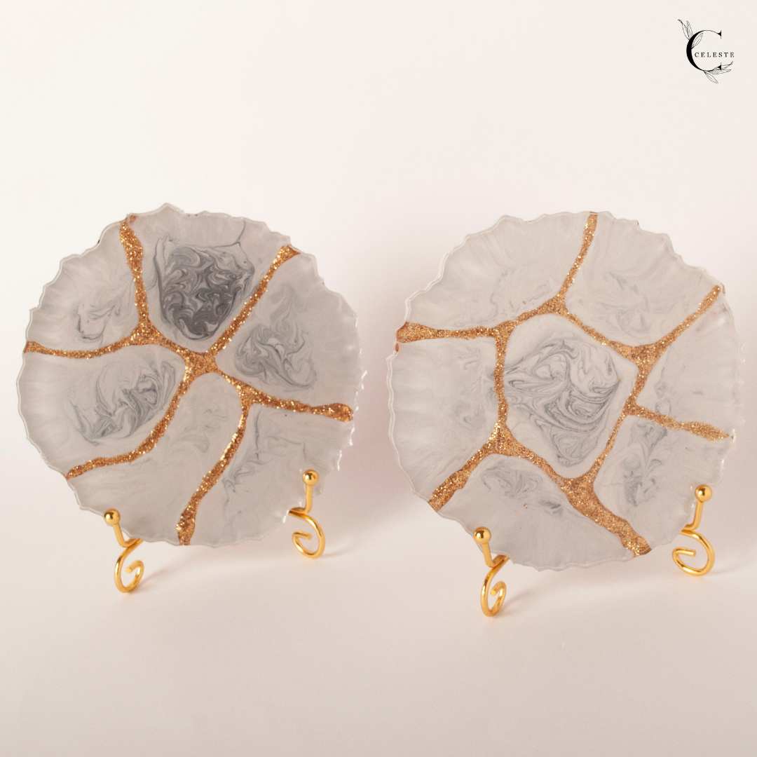 Celeste Signature – White Marble Elegance Set