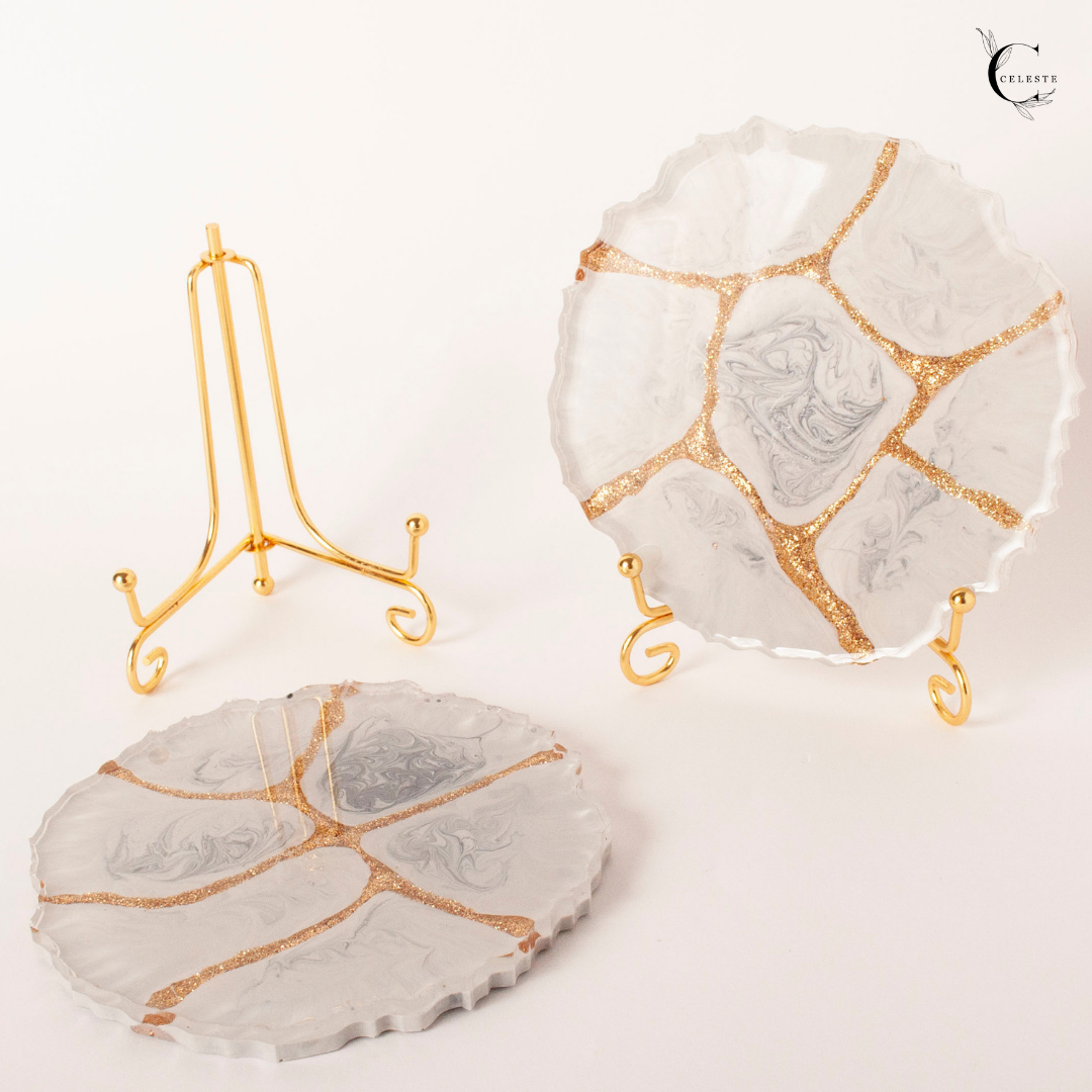 Celeste Signature – White Marble Elegance Set