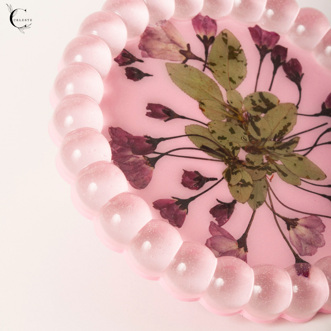 Rose Garden Bubble Tray