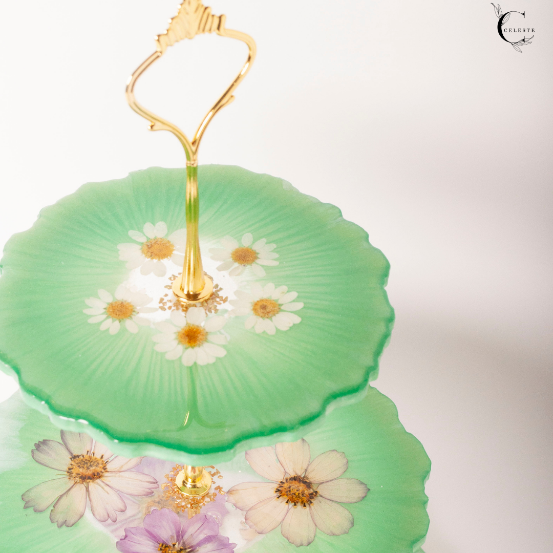 Meadow Charm 3-Tier Cake Stand