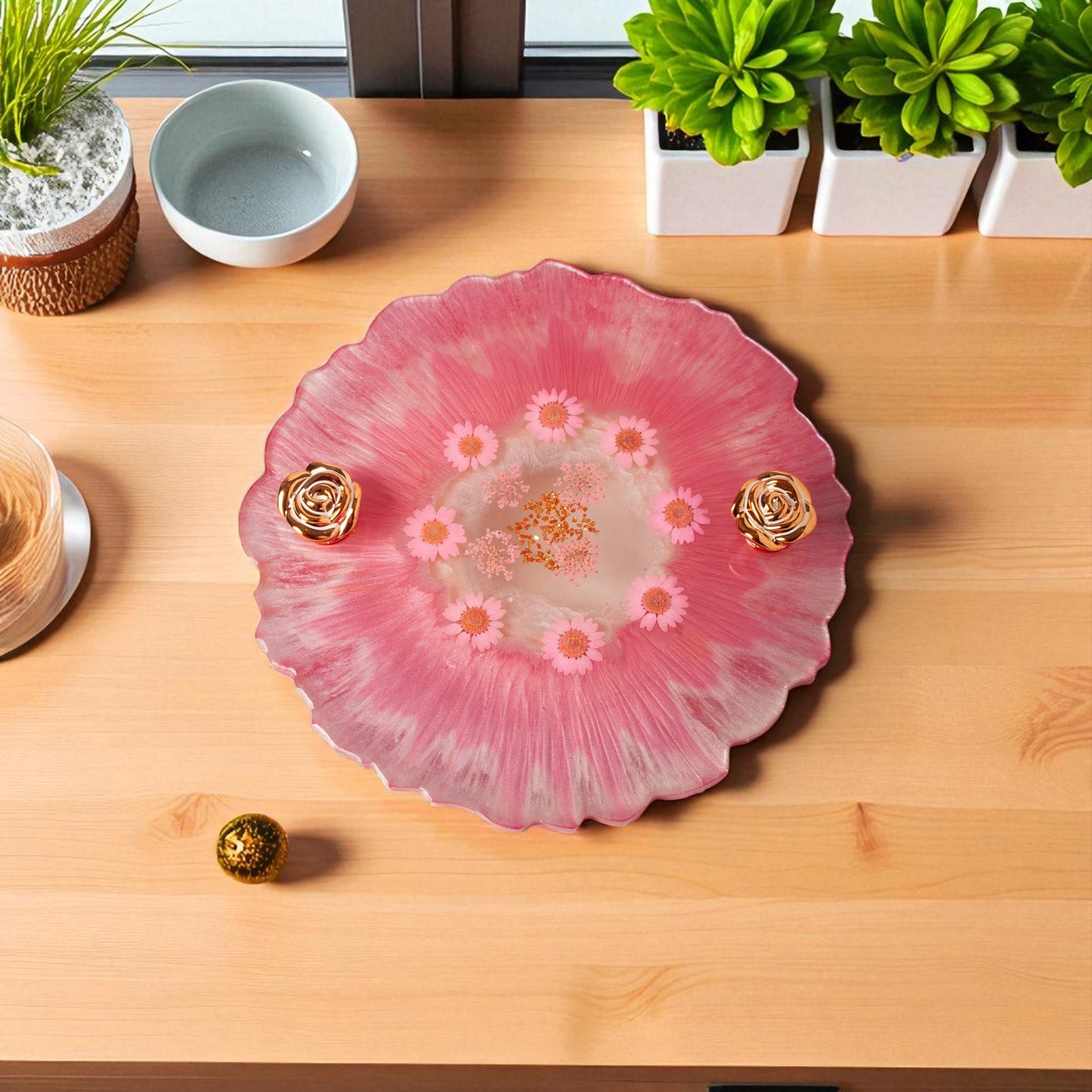 Blush Bloom Perfume Tray