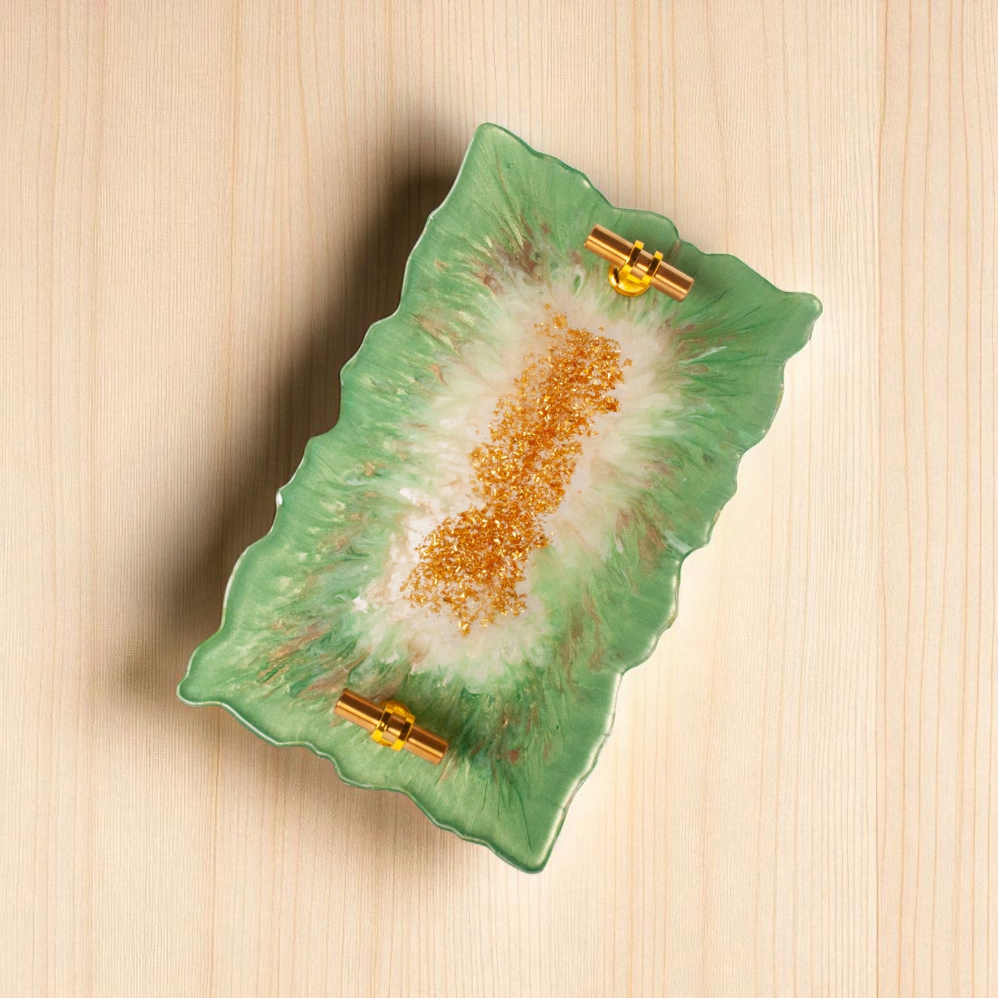 Golden Meadow Cosmetic Tray