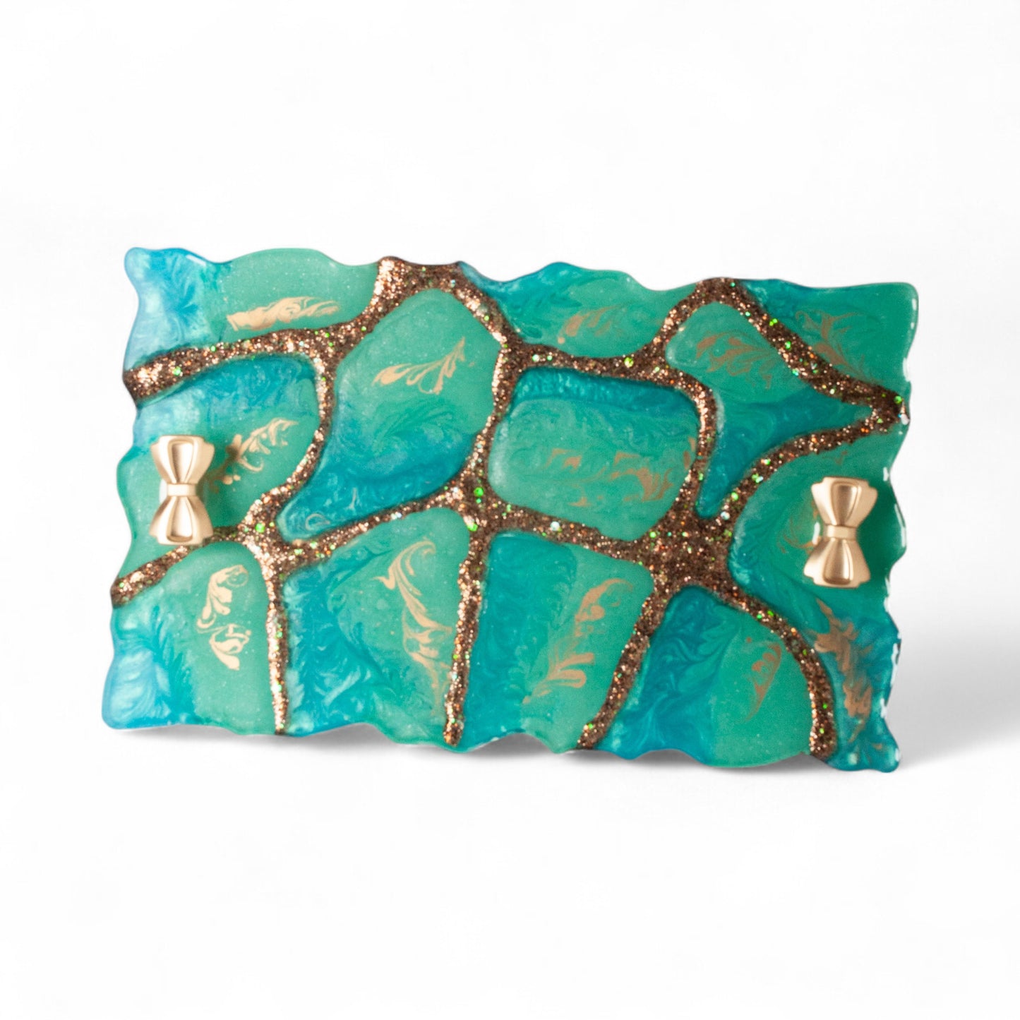 Ocean Luxe Perfume Tray & Jewelry Coaster Set