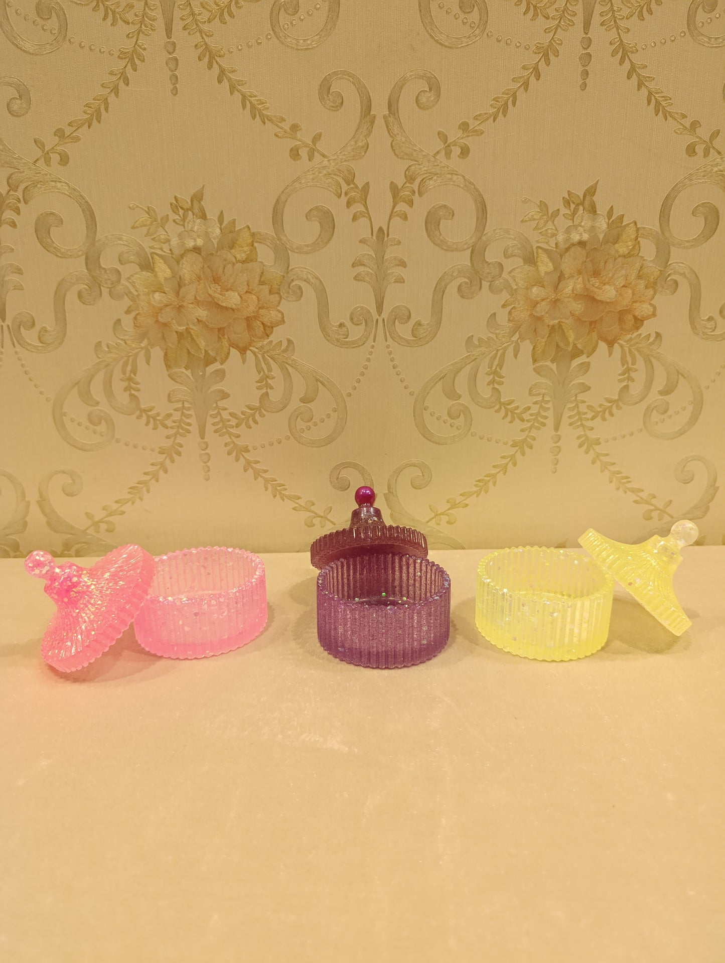 Pink Sparkle Keepsake Jar