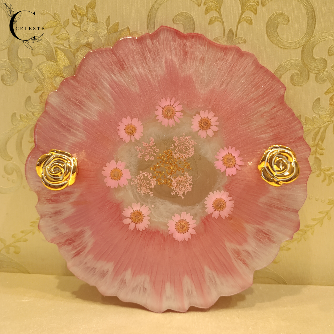 Blush Bloom Perfume Tray