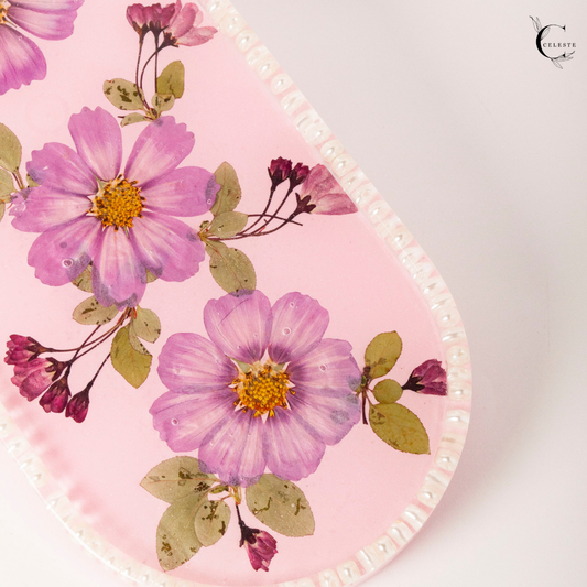 Lavender Bloom Trinket Tray