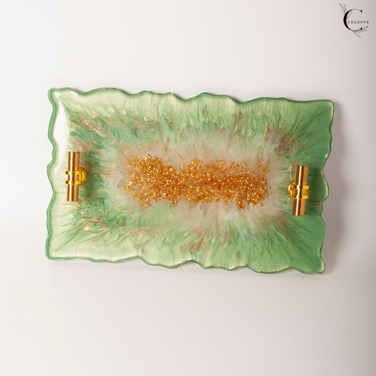 Golden Meadow Cosmetic Tray