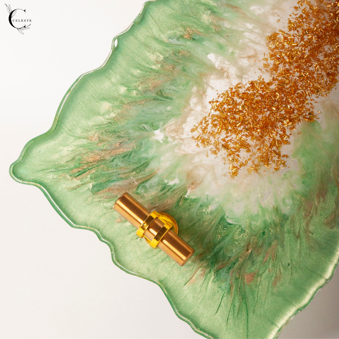 Golden Meadow Cosmetic Tray