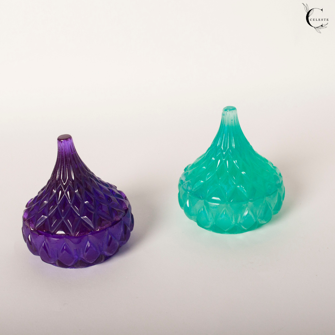 Prism Jewel Jar Set – Emerald & Amethyst Edition