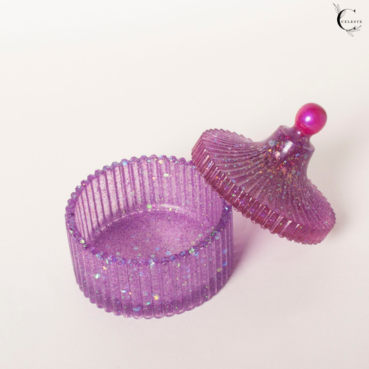 Amethyst Dream Jar – Violet Sparkle Edition