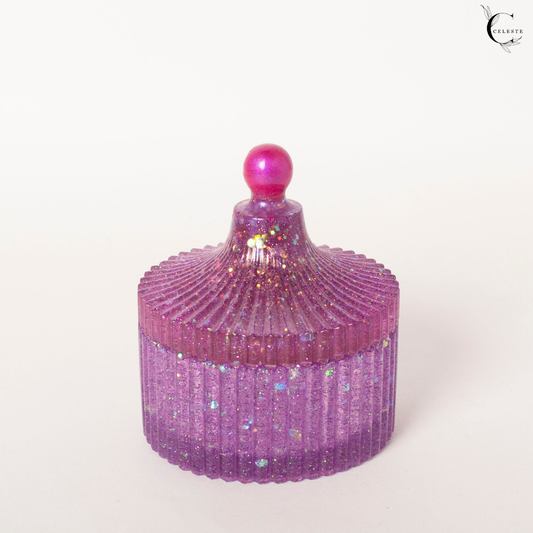 Amethyst Dream Jar – Violet Sparkle Edition