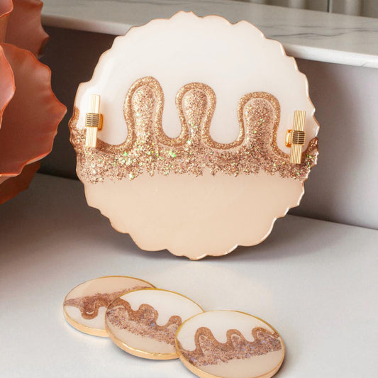 Golden Drizzle Glam Set