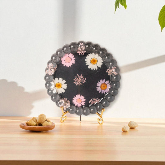 Midnight Daisy Bubble Tray