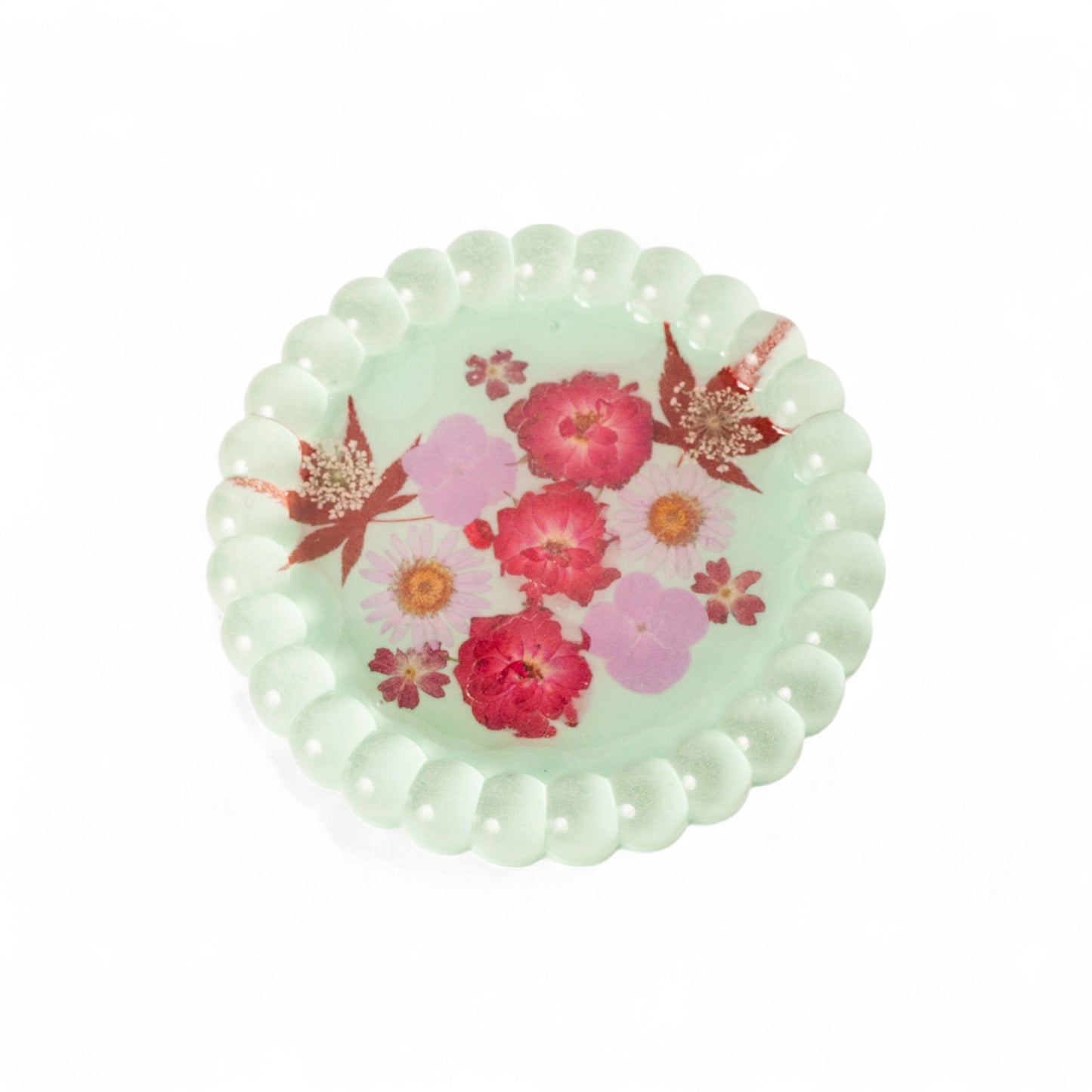 Mint Blossom Bubble Tray